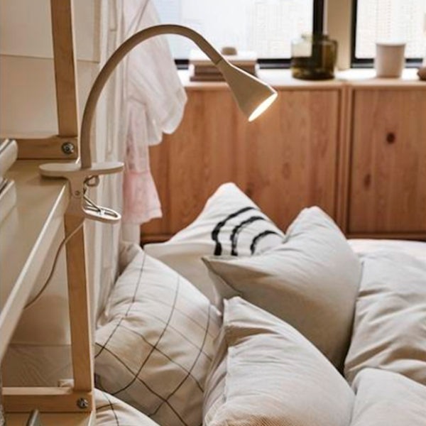 Lampă Ikea Navlinge White Rețea photo 6