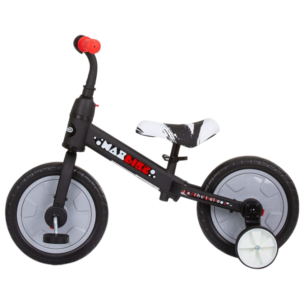 Bicicletă fără pedale Chipolino Max Bike 10" Gray White Metal / Pentru copii photo 3