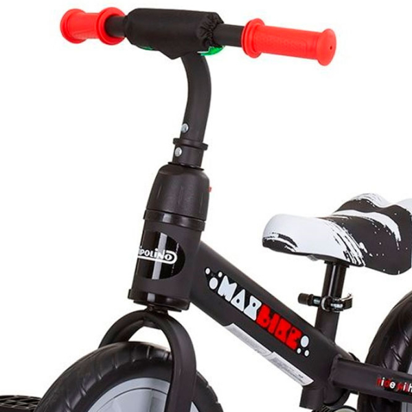 Bicicletă fără pedale Chipolino Max Bike 10" Gray White Metal / Pentru copii photo 5