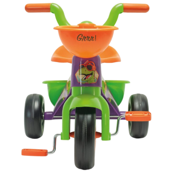 Triciclu Injusa Dino Rider Green  Metal / Pentru copii photo 3