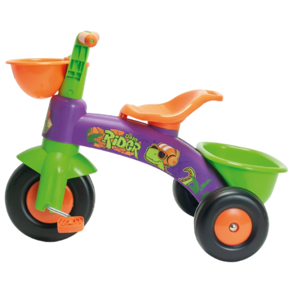 Triciclu Injusa Dino Rider Green  Metal / Pentru copii photo 4