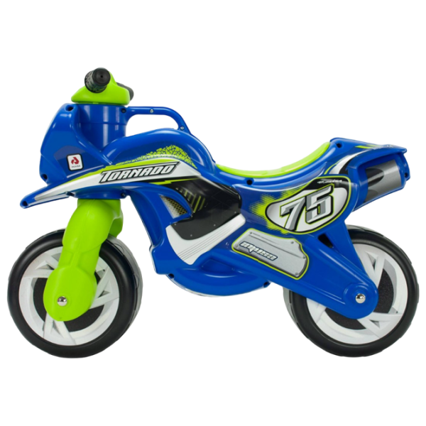 Bicicletă fără pedale Injusa Tundra Tornado Blue Green Plastic / Pentru copii photo 4