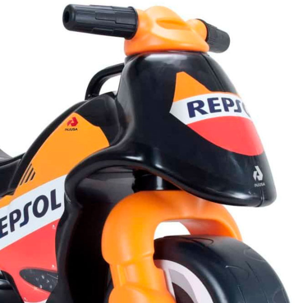 Bicicletă fără pedale Injusa Neox Repsol Black Orange Plastic / Pentru copii photo 4
