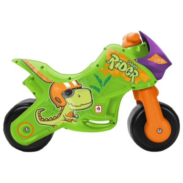 Bicicletă fără pedale Injusa Twin Dino Green Orange Plastic / Pentru copii photo 2