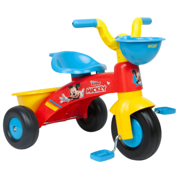 Triciclu Injusa Trico Mickey Red  Metal / Pentru copii photo 1