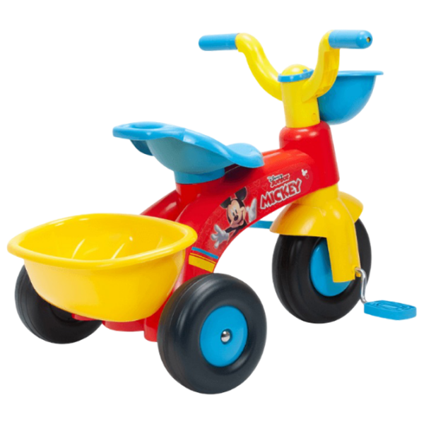 Triciclu Injusa Trico Mickey Red  Metal / Pentru copii photo 3