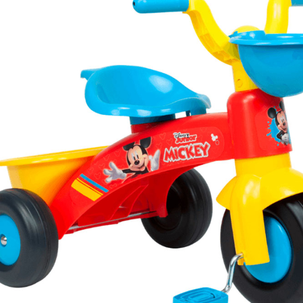 Triciclu Injusa Trico Mickey Red  Metal / Pentru copii photo 5