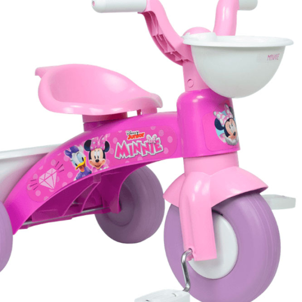 Triciclu Injusa Trico Minnie Mouse Pink  Metal / Pentru copii photo 5