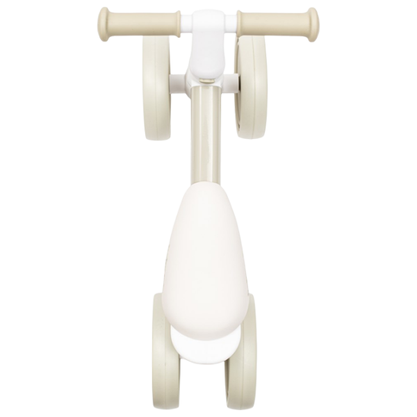 Bicicletă fără pedale Baby Mix Bunny Hop Ultralight Beige Gray Plastic / Pentru copii photo 3