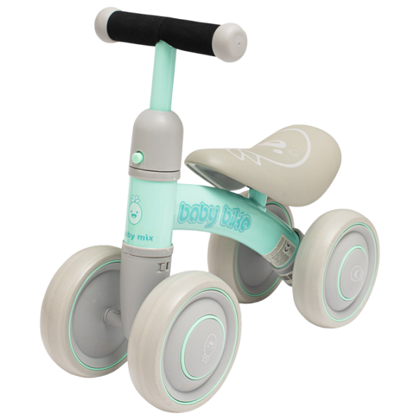 Bicicletă fără pedale Baby Mix Baby Bike Green Gray Plastic / Pentru copii photo 1