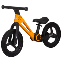 Bicicletă fără pedale Chipolino Fold X Orange Black Metal / Pentru copii