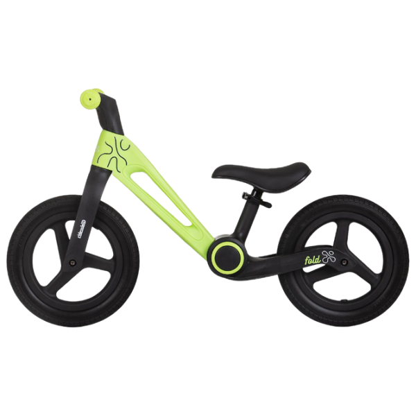 Bicicletă fără pedale Chipolino Fold X Green Black Metal / Pentru copii photo 2