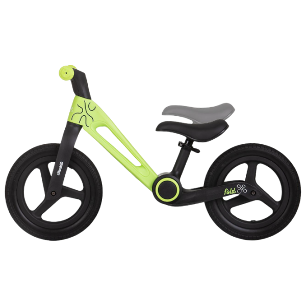 Bicicletă fără pedale Chipolino Fold X Green Black Metal / Pentru copii photo 3