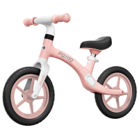 Bicicletă fără pedale Chipolino Zig Zag 12" Pink White Metal / Pentru copii