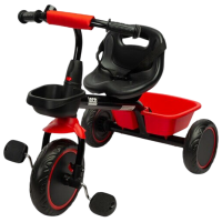 Triciclu Toyz Loco Red  Metal / Pentru copii