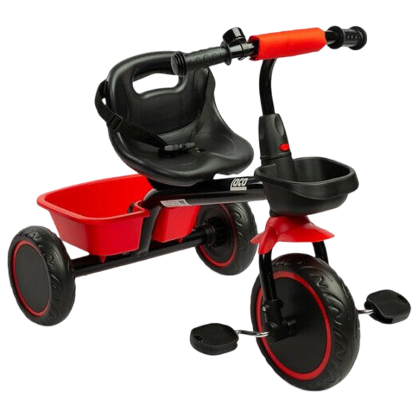 Triciclu Toyz Loco Red  Metal / Pentru copii photo 6