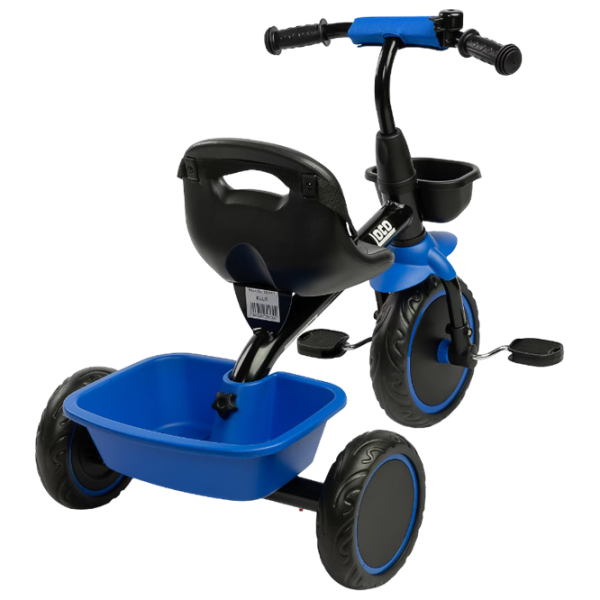 Triciclu Toyz Loco Blue  Metal / Pentru copii photo 4