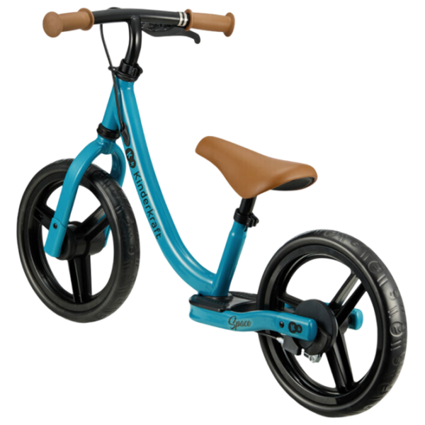 Bicicletă fără pedale KinderKraft Space 12" Blue Deep Oțel / Pentru copii photo 3