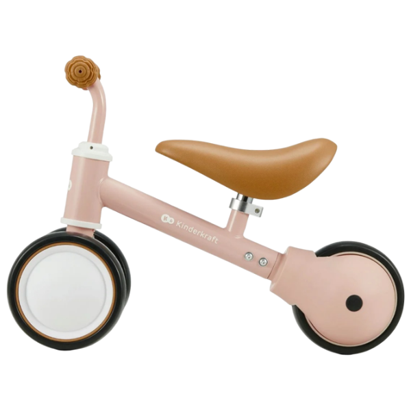 Bicicletă fără pedale KinderKraft Cutie 5.9" Pink White Metal / Pentru copii photo 2