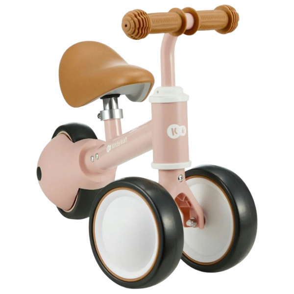 Bicicletă fără pedale KinderKraft Cutie 5.9" Pink White Metal / Pentru copii photo 4