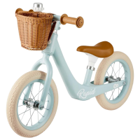 Bicicletă fără pedale KinderKraft Rapid 2 6" Blue Beige Oțel / Pentru copii