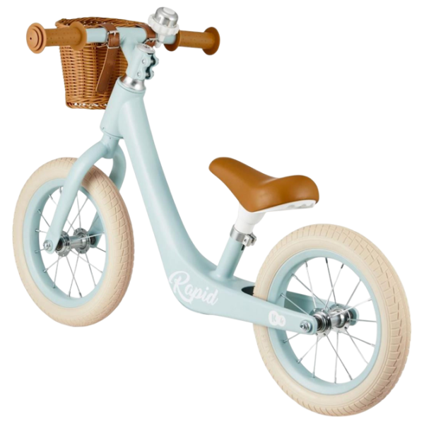 Bicicletă fără pedale KinderKraft Rapid 2 6" Blue Beige Oțel / Pentru copii photo 4