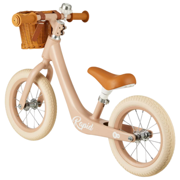 Bicicletă fără pedale KinderKraft Rapid 2 6" Pink White Oțel / Pentru copii photo 3