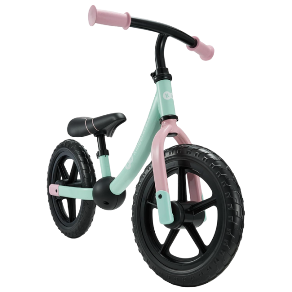 Bicicletă fără pedale KinderKraft 2Way Next 11" 11" Mint Pink Metal / Pentru copii photo 2