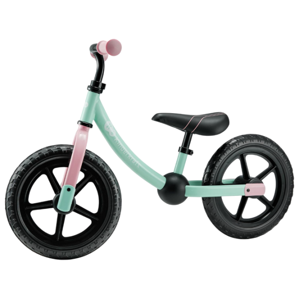 Bicicletă fără pedale KinderKraft 2Way Next 11" 11" Mint Pink Metal / Pentru copii photo 3