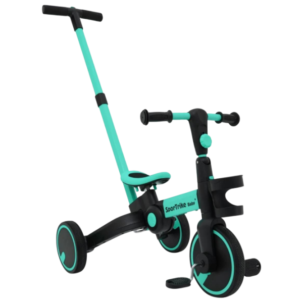 Bicicletă fără pedale Ramiz Happy Bike Sportrike Blue Black Oțel / Pentru copii photo 5