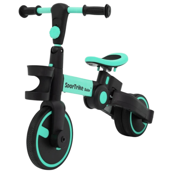 Bicicletă fără pedale Ramiz Happy Bike Sportrike Blue Black Oțel / Pentru copii photo 6