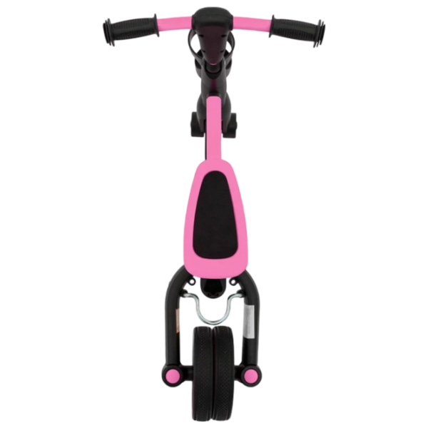 Bicicletă fără pedale Ramiz Happy Bike Sportrike Pink Black Oțel / Pentru copii photo 6