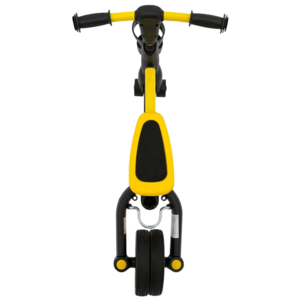 Bicicletă fără pedale Ramiz Happy Bike Sportrike Yellow Black Oțel / Pentru copii photo 5
