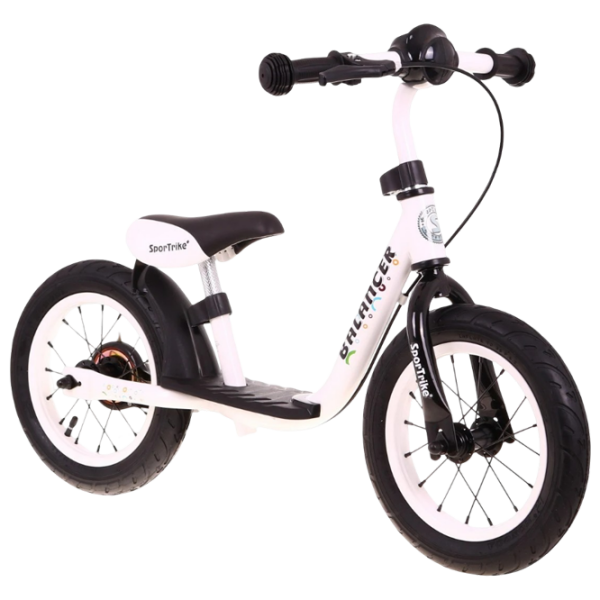 Bicicletă fără pedale SportTrike Balancer 12" 12" White Black Oțel / Pentru copii photo 1