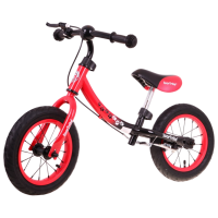 Bicicletă fără pedale SportTrike BOOMERANG 12" 12" Red Black Oțel / Pentru copii