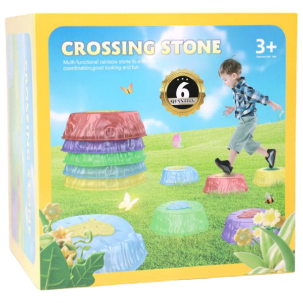Joc de masă Insportline Crossing the river stone Strategie, 3+