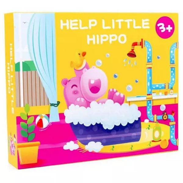 Joc educativ Insportline Help Little Hippo Joc de logică, 3+