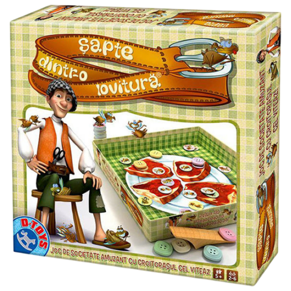 Joc de masă D-TOYS Șapte dintr-o lovitura Strategie, 3+ photo 1