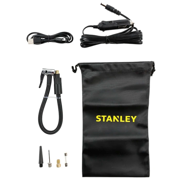 Compresor auto Stanley 2in1 Yellow 14.2 l/min / 8 bar photo 5