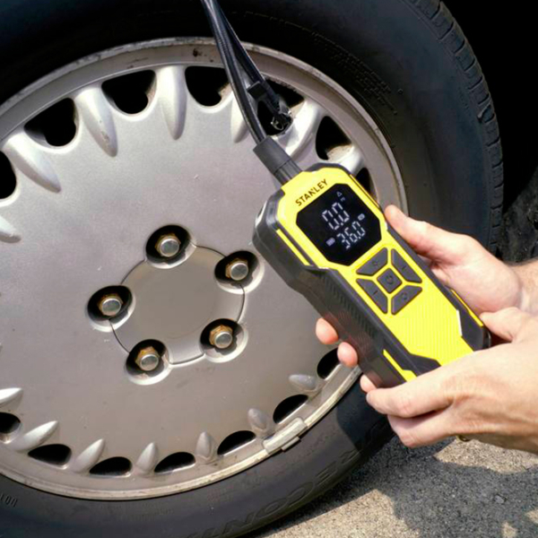 Compresor auto Stanley 2in1 Yellow 14.2 l/min / 8 bar photo 6