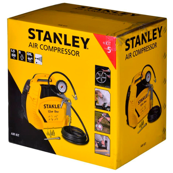 Compresor auto Stanley AIRKIT Yellow  / 8 bar photo 9
