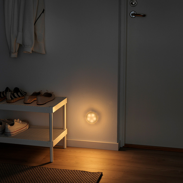 Лампа Ikea Molgan Белый Батарея photo 5