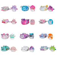 Jucărie moale Squishville Animals Mini Plush in Vehicle SQM0020 Multicolor 5+