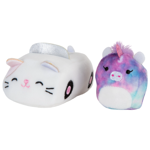 Jucărie moale Squishville Animals Mini Plush in Vehicle SQM0020 Multicolor 5+ photo 2