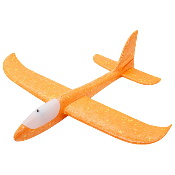 Avion planor Insportline LED airplane 140664/140671 Multicolor Pentru copii, 3+ photo 2