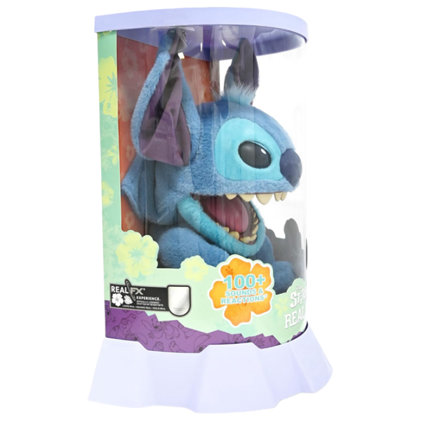 Jucărie interactivă Stitch Disney Real FX Chatty Stitch Puppet DIS102501 Blue 6+ photo 6