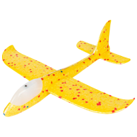 Avion planor Insportline LED airplane 17702 Multicolor Pentru copii, 3+