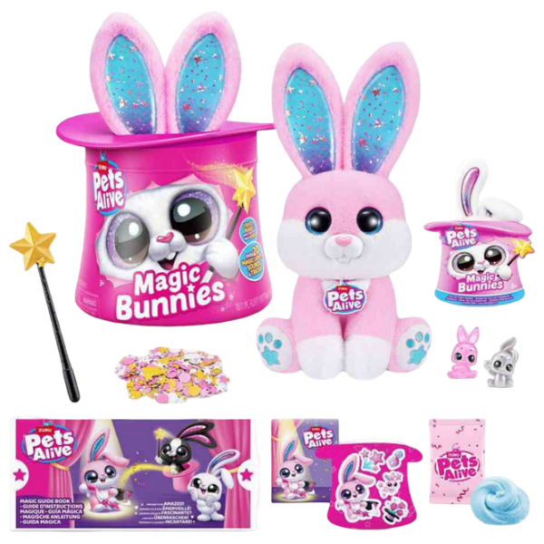 Интерактивная игрушка Pets Alive Magic Bunny Surprise 9549 Разноцветный 3+ photo 4