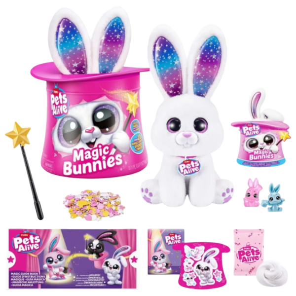 Интерактивная игрушка Pets Alive Magic Bunny Surprise 9549 Разноцветный 3+ photo 5
