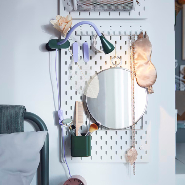 Lampă de masă Ikea Navlinge Green Rețea photo 6